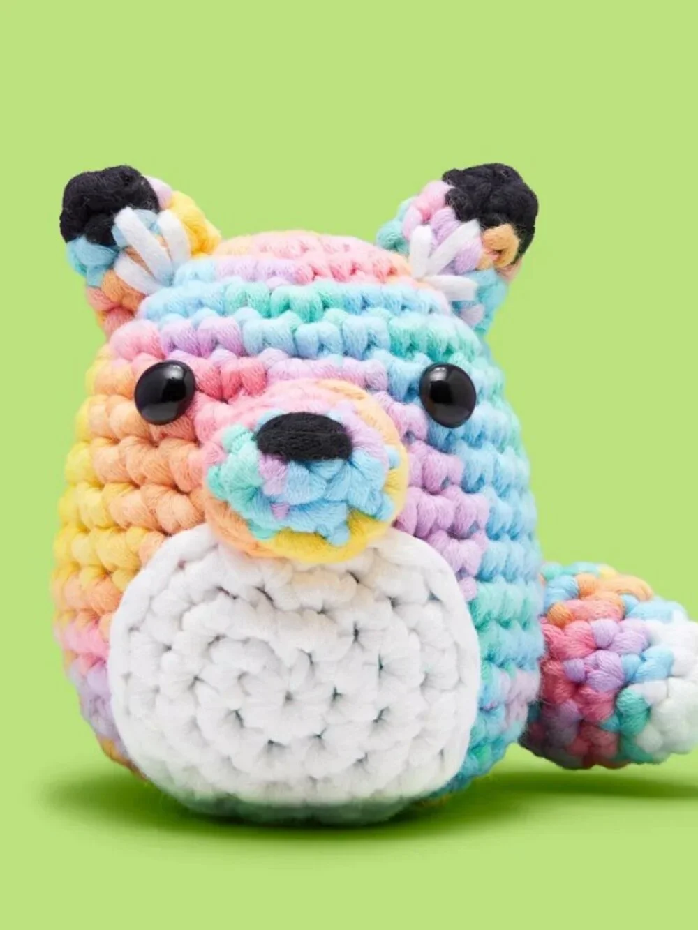 NEW The Woobles Felix the Fox Pastel Crochet Kit Crocheting All Materials Includ